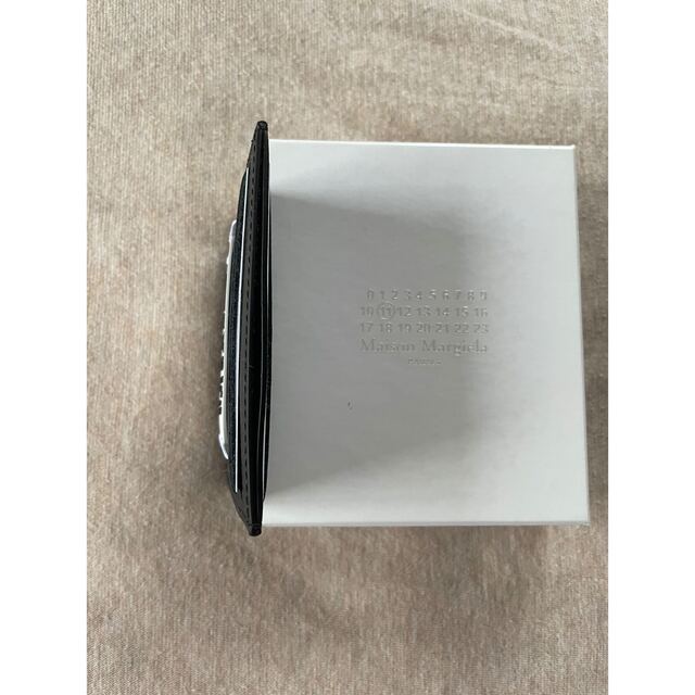 黒新品 メゾン マルジェラ スプラッシュ カレンダータグ カードケース 財布
