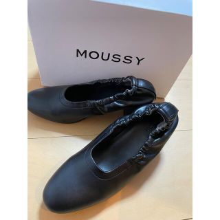 マウジー(moussy)のmoussy 黒　balletパンプス(ハイヒール/パンプス)