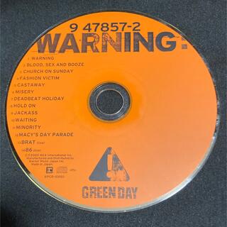 【CD】グリーン・デイ Warning(ポップス/ロック(洋楽))