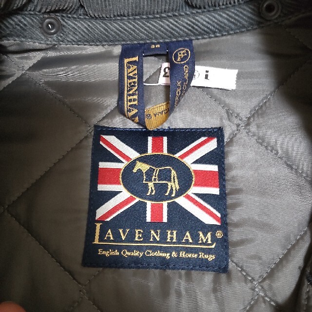 LAVENHAM(ラベンハム)のラベンハム キルティングジャケット ウール 36 メンズのジャケット/アウター(その他)の商品写真