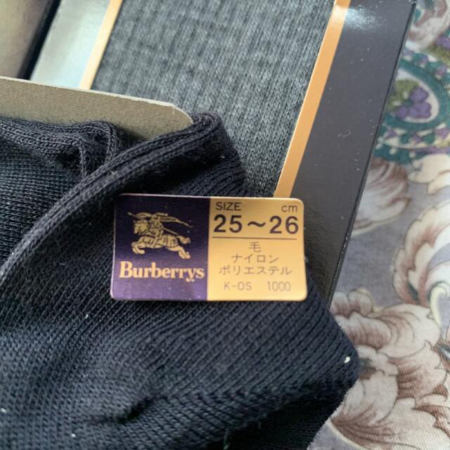 BURBERRY(バーバリー)のバーバリー靴下 メンズのレッグウェア(ソックス)の商品写真