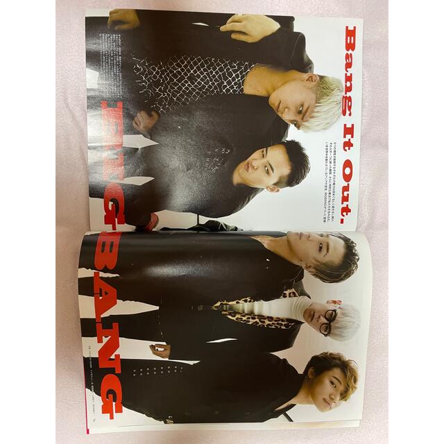 BIGBANG(ビッグバン)のanan （アンアン）BIGBANG ビッグバン表紙2016 年3月 エンタメ/ホビーのタレントグッズ(アイドルグッズ)の商品写真