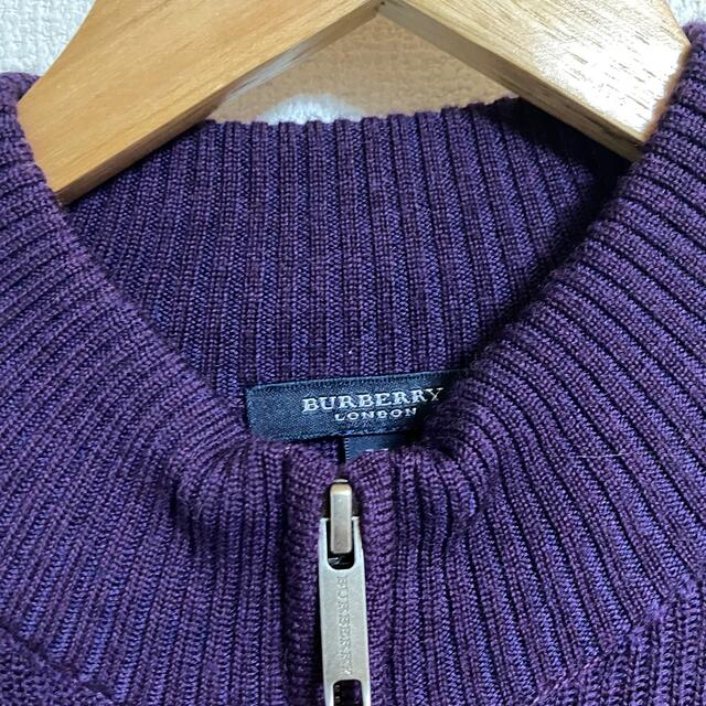 BURBERRY - Burberry LONDON ウール ドライバーズ ニット セーター