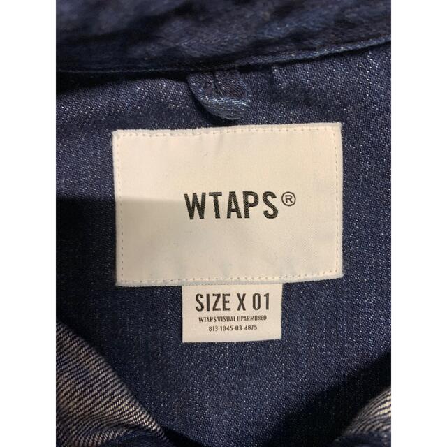 W)taps(ダブルタップス)のWTAPS 21AW LP / LS / COTTON. DENIM  Sサイズ メンズのトップス(シャツ)の商品写真