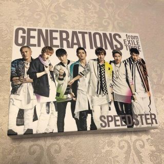 ジェネレーションズ(GENERATIONS)のSPEEDSTER(CD+3Blu-ray) GENERATIONS(ミュージック)