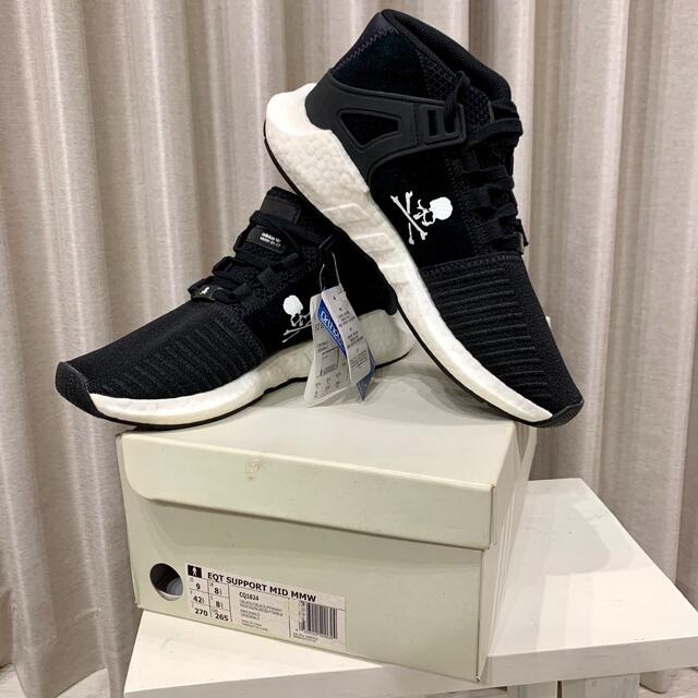 adidas × MASTERMIND EQT SUPPORT MID MMW 3