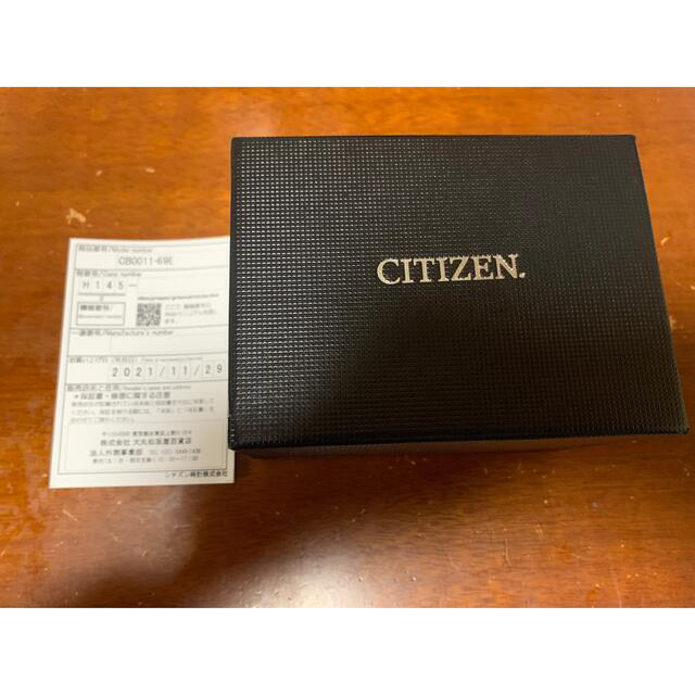 お得限定品 CITIZEN - 新品 CITIZENシチズン CB001169E ソーラー電波時計の通販 by taiki's shop|シチズンならラクマ 大人気即納