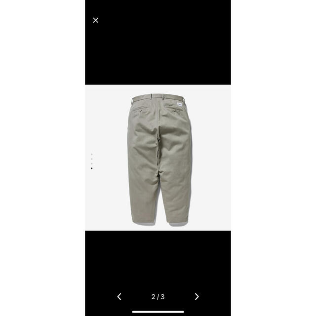 WTAPS UNION 01 / TROUSERS / COTTON.TWILL