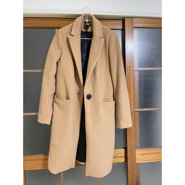 ZARA(ザラ)のzara coat レディースのジャケット/アウター(ロングコート)の商品写真