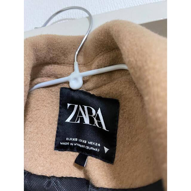 ZARA(ザラ)のzara coat レディースのジャケット/アウター(ロングコート)の商品写真