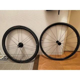 シマノ(SHIMANO)のmeganetrck様専用BORA WTO 33 シマノカーボンホイール未使用(パーツ)