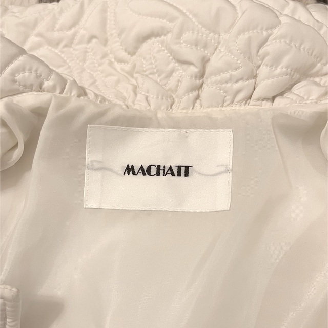machattトップサーモキルティングジャケット(アイボリー) machattトップサーモキルティングジャケット(アイボリー)