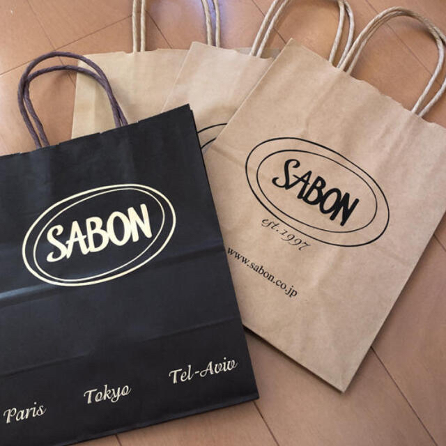 SABON(サボン)のSABONショップ袋　バラ売り（2枚〜） レディースのバッグ(ショップ袋)の商品写真