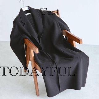 トゥデイフル(TODAYFUL)のTODAYFUL 【新品】ウールオーバーコート　2021AW(ロングコート)