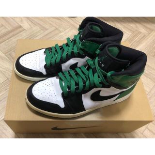 ナイキ(NIKE)の最終価格 NIKE AIRJORDAN1 セルティックス 26cm(スニーカー)