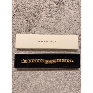 バレンシアガ(Balenciaga)の【値下げ】BALENCIAGA バレンシアガ チェーンブレスレット(ゴールド)(ブレスレット/バングル)