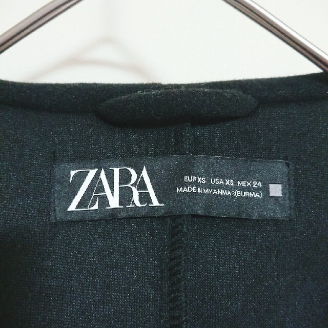 ZARA ザラ ロングコート オーバーサイズ ラップコート フーデッドコート