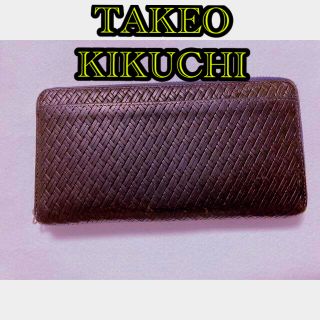 タケオキクチ(TAKEO KIKUCHI)の【TAKEO KIKUCHI】　長財布(長財布)