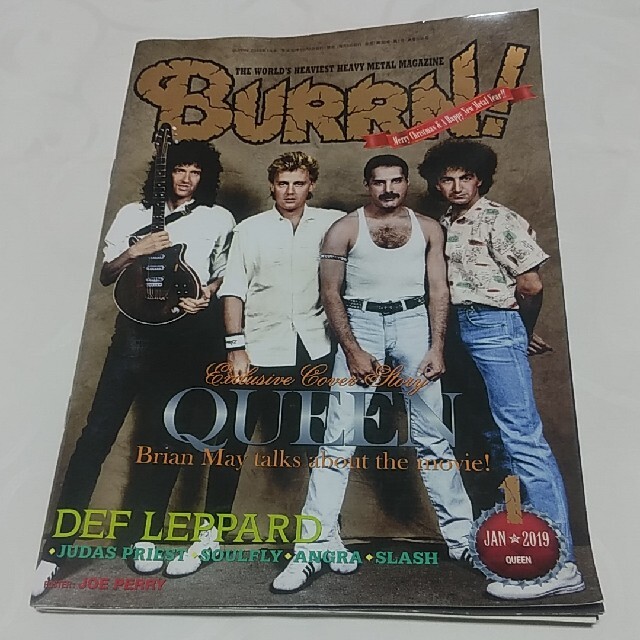 BURRN! (バーン) 2019年 01月号 エンタメ/ホビーの雑誌(音楽/芸能)の商品写真