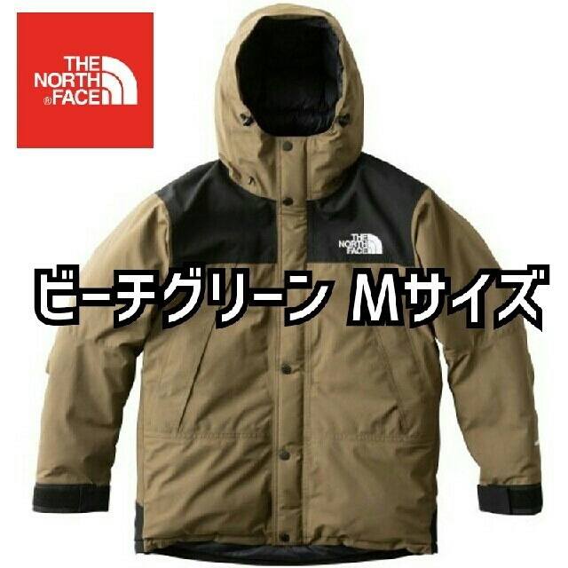 美品THE NORTH FACE マウンテンダウンジャケット M ビーチグリーン