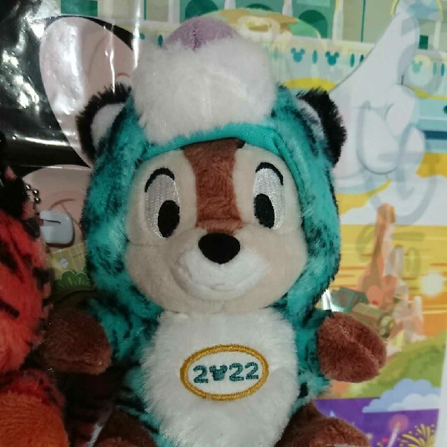 チップ&デール - ディズニー 干支 ぬいぐるみバッジ チップと チップ&デール - ディズニー 干支 ぬいぐるみバッジ チップと