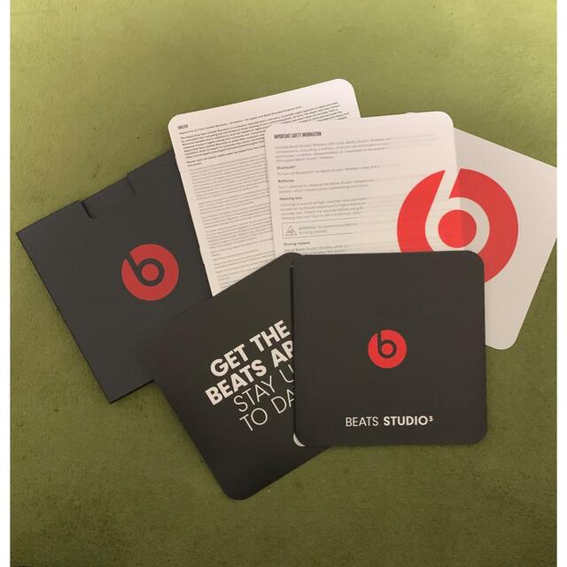 Beats by Dr Dre(ビーツバイドクタードレ)のBeats Studio3 Wireless スマホ/家電/カメラのオーディオ機器(ヘッドフォン/イヤフォン)の商品写真