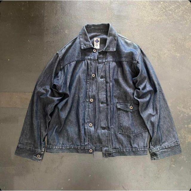 90s post overalls 1st type denim jacket