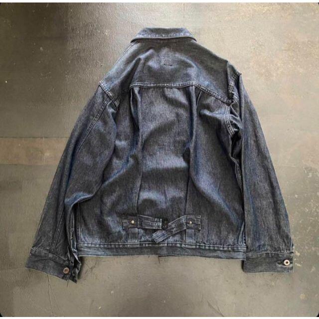 90s post overalls 1st type denim jacket