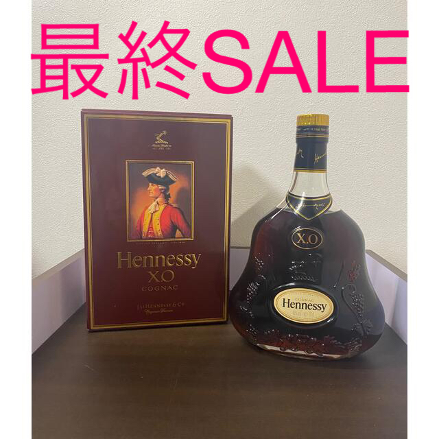 ヘネシー XO Hennessy 金キャップ 未開封コニャック