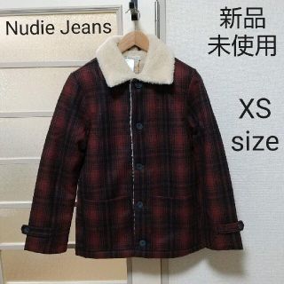 ヌーディジーンズ(Nudie Jeans)のNudie Jeansボアジャケット XS size ブルゾン アウター(ブルゾン)