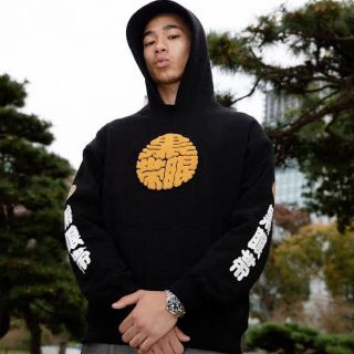 シュプリーム(Supreme)の【即完売品！】Black Eye Patch KAMON HOODIE(パーカー)