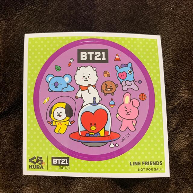 くら寿司 bt21シール エンタメ/ホビーのおもちゃ/ぬいぐるみ(キャラクターグッズ)の商品写真