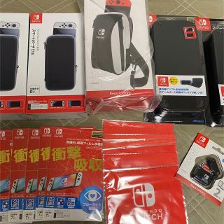 ニンテンドースイッチ(Nintendo Switch)のNintendo Switch 有機ELモデル用アクセサリー　18点セット(家庭用ゲーム機本体)