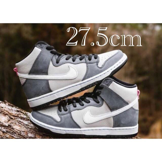 靴/シューズNike SB Dunk High Pro "Medium Grey