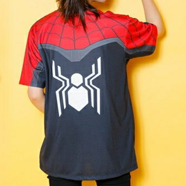 MARVEL(マーベル)の【イベント限定】ホットトイズアパレル スパイダーマンTシャツ Mサイズ メンズのトップス(Tシャツ/カットソー(半袖/袖なし))の商品写真