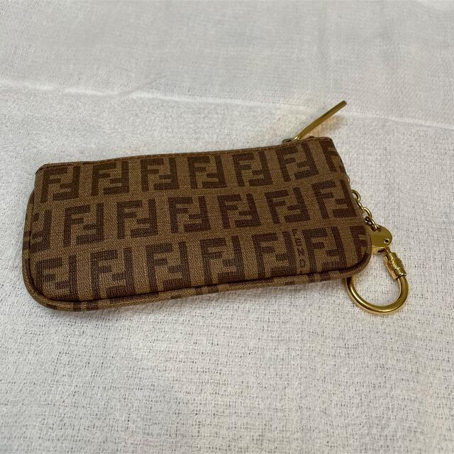 FENDI(フェンディ)のフェンディ　キーホルダー付きコインケース　小物入れ レディースのファッション小物(コインケース)の商品写真