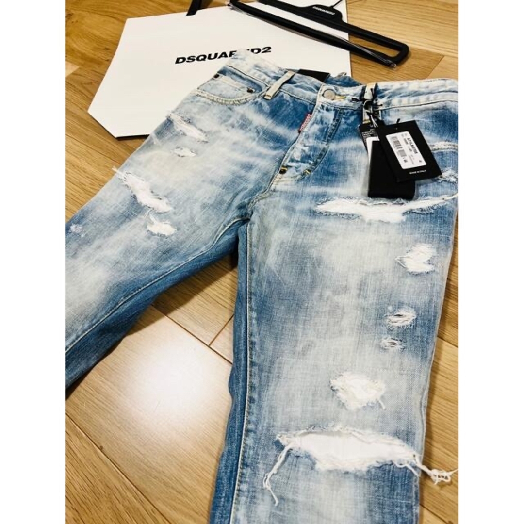 DSQUARED2(ディースクエアード)の定価104,500円❗️新品・未使用❗️ディースクエアード  デニム メンズのパンツ(デニム/ジーンズ)の商品写真