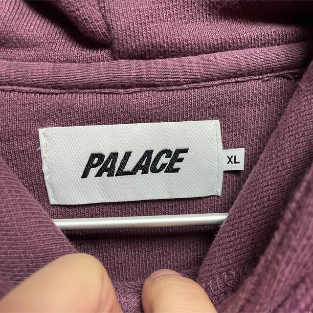 palace slub hood Mサイズ burgundy supreme