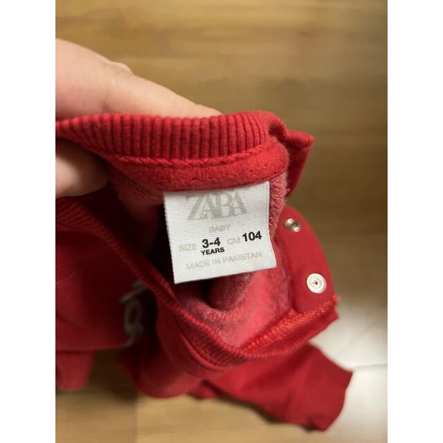 ZARA トレーナー キッズ/ベビー/マタニティのキッズ服男の子用(90cm~)(Tシャツ/カットソー)の商品写真