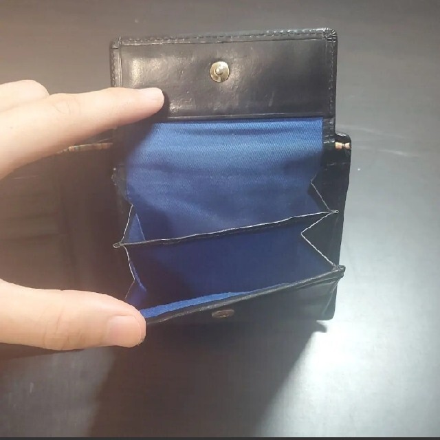 Paul Smith - Paul Smith 二つ折り財布 オールドレザー 黒の通販 by