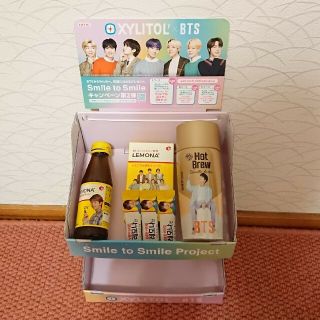 ボウダンショウネンダン(防弾少年団(BTS))の【沢山おまけ付き】BTSボトルガム 什器(棚/ラック/タンス)