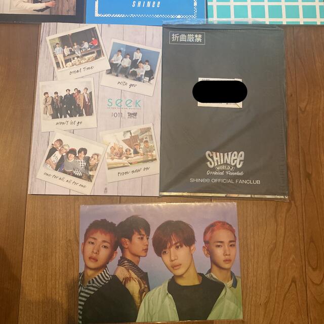 SHINee シャイニー FC 会報 seek まとめ売り エンタメ/ホビーのタレントグッズ(アイドルグッズ)の商品写真