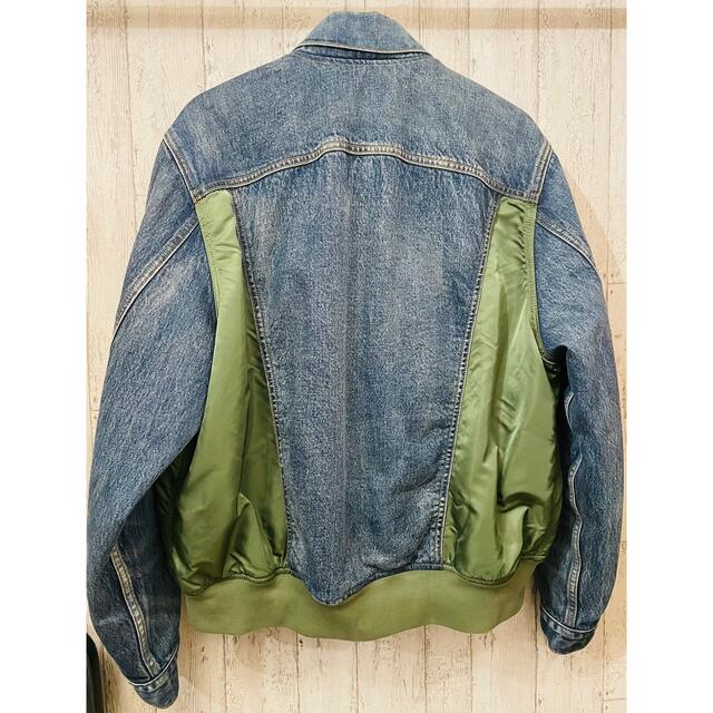 Levi's(リーバイス)のLevi's HYBRID TRUCKER JKT MA-1リーバイス デニム メンズのジャケット/アウター(Gジャン/デニムジャケット)の商品写真