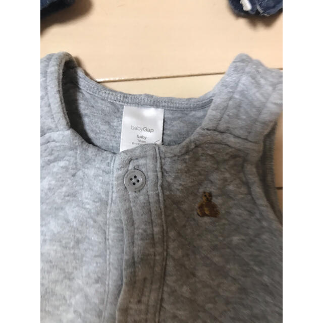 babyGAP(ベビーギャップ)のロンパース ♡冬物　70-80 9枚＋レギンス キッズ/ベビー/マタニティのベビー服(~85cm)(ロンパース)の商品写真