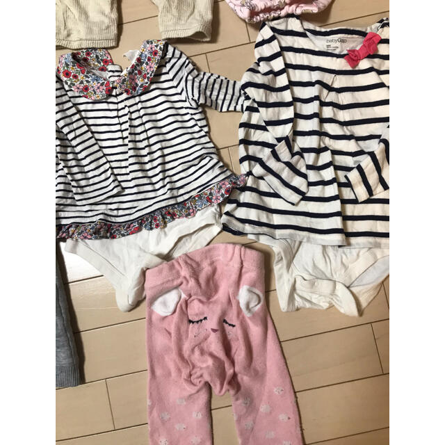 babyGAP(ベビーギャップ)のロンパース ♡冬物　70-80 9枚＋レギンス キッズ/ベビー/マタニティのベビー服(~85cm)(ロンパース)の商品写真