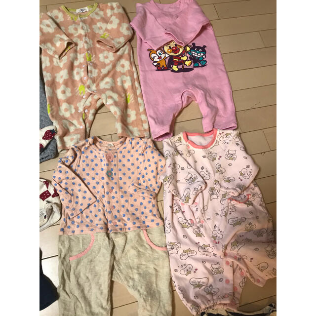 babyGAP(ベビーギャップ)のロンパース ♡冬物　70-80 9枚＋レギンス キッズ/ベビー/マタニティのベビー服(~85cm)(ロンパース)の商品写真