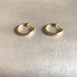 キャラット(Carat)のk18   13.5mmラウンドピアス(ピアス)