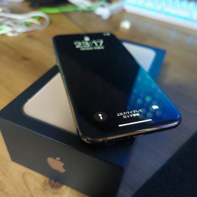 最安値 iPhone simフリー gold 256g (中古)iphone11pro