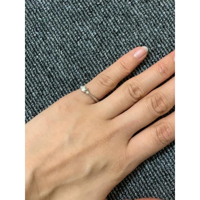 特別セーフ 4℃ 婚約指輪　エンゲージリング　ダイヤ　指輪　リング リング(指輪)