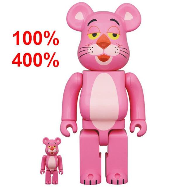 BE@RBRICK PINK PANTHER 100％ & 400％メディコムトイ